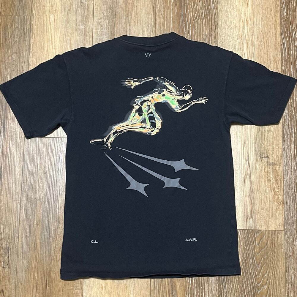 Nike NOCTA Drake Black Running T Shirt Forza Nocta XS EU Exclusive Black Limited